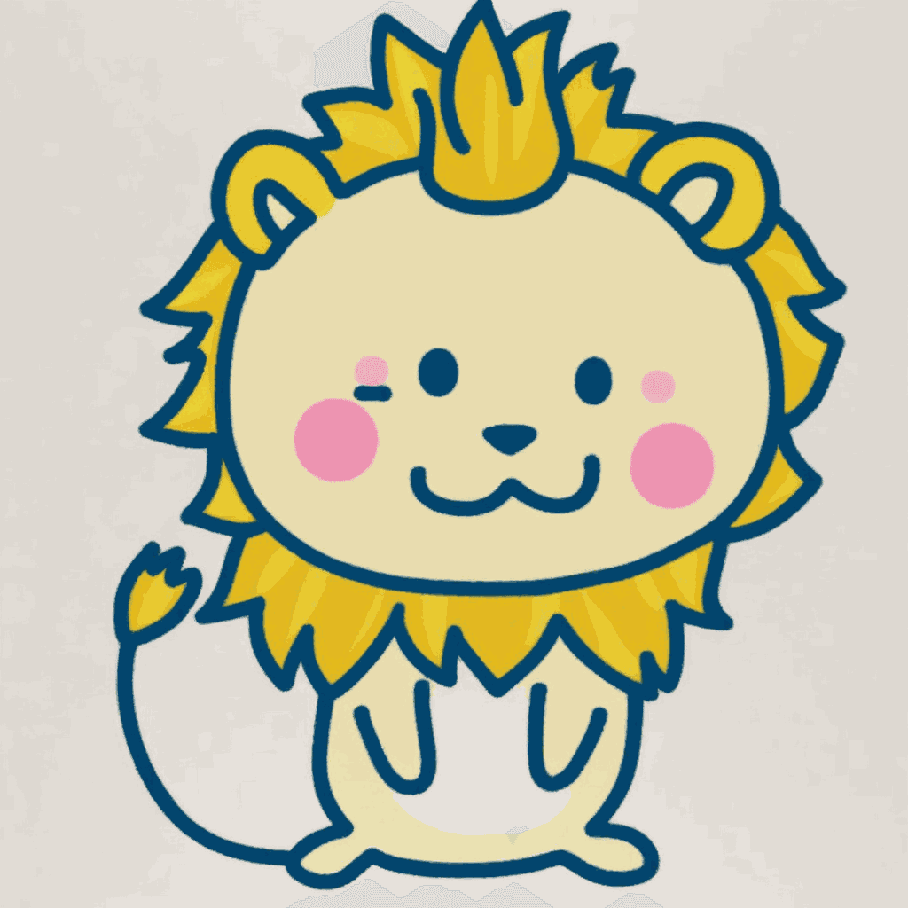 キャプテンライオン×ENTJ（指揮官）のデフォルトアイコン候補2