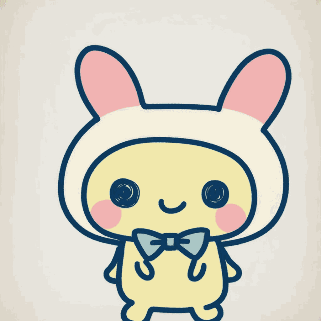 ちゃっかりうさぎ×ESFP（エンターテイナー）のデフォルトアイコン候補1